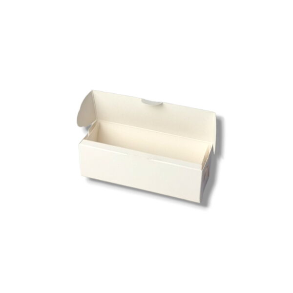 Caixa Inteira em Papel para 3 brigadeiros Branco - Image 2