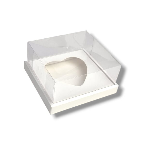 Caixa para Coração de Chocolate 500g Branca - Image 2
