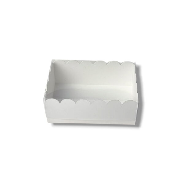 Caixa Versátil Ondulada 13 x 8.7 x 5cm Branca