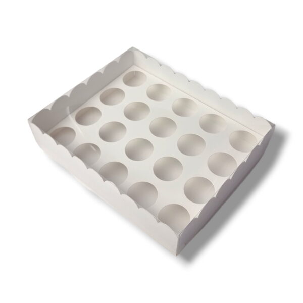 Caixa Bela para 20 brigadeiros Branca - Image 2