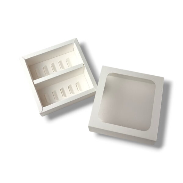 Caixa Elegance para 10 Macarons Branca - Image 3