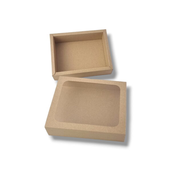 Caixa Elegance 13 x 13 x 5cm Kraft - Image 2
