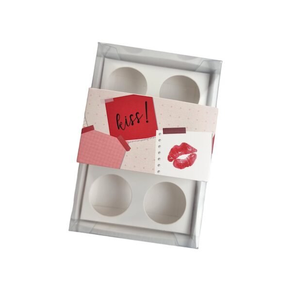 Cinta para caixa de 06 brigadeiros - KISS - Image 6