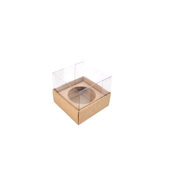 Caixa para 1 brigadeiro Kraft - Image 3