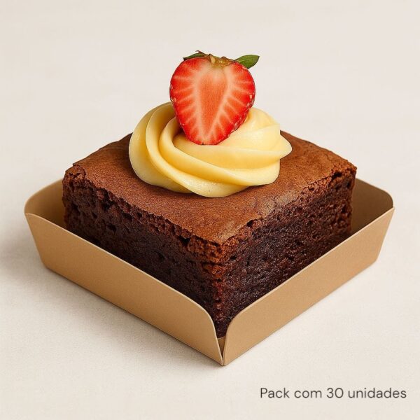 Forminha para Brownie Kraft