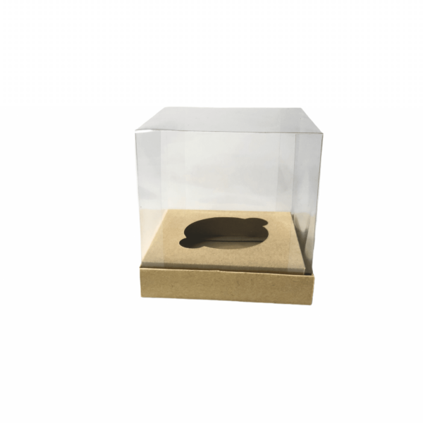 Caixa para 1 Cupcake Kraft - Image 2