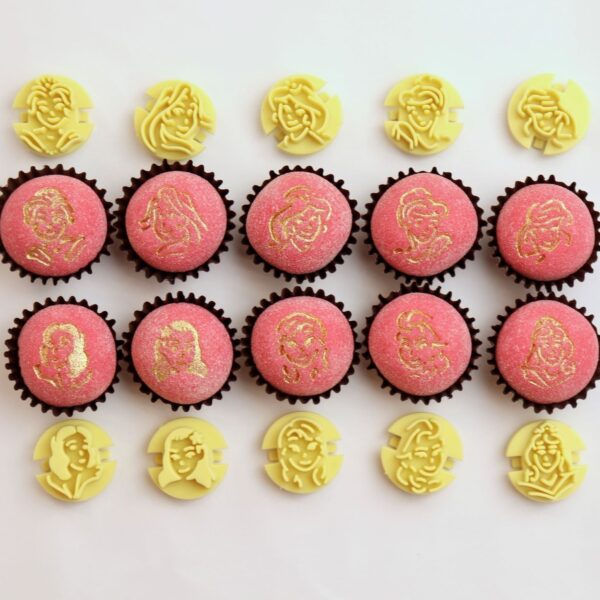 Carimbos para brigadeiros - PRINCESAS - Image 2