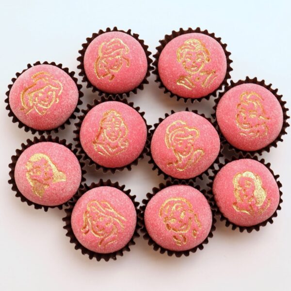 Carimbos para brigadeiros - PRINCESAS