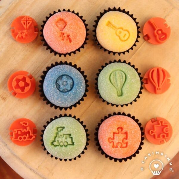 Carimbos para brigadeiros - BRINQUEDOS 2